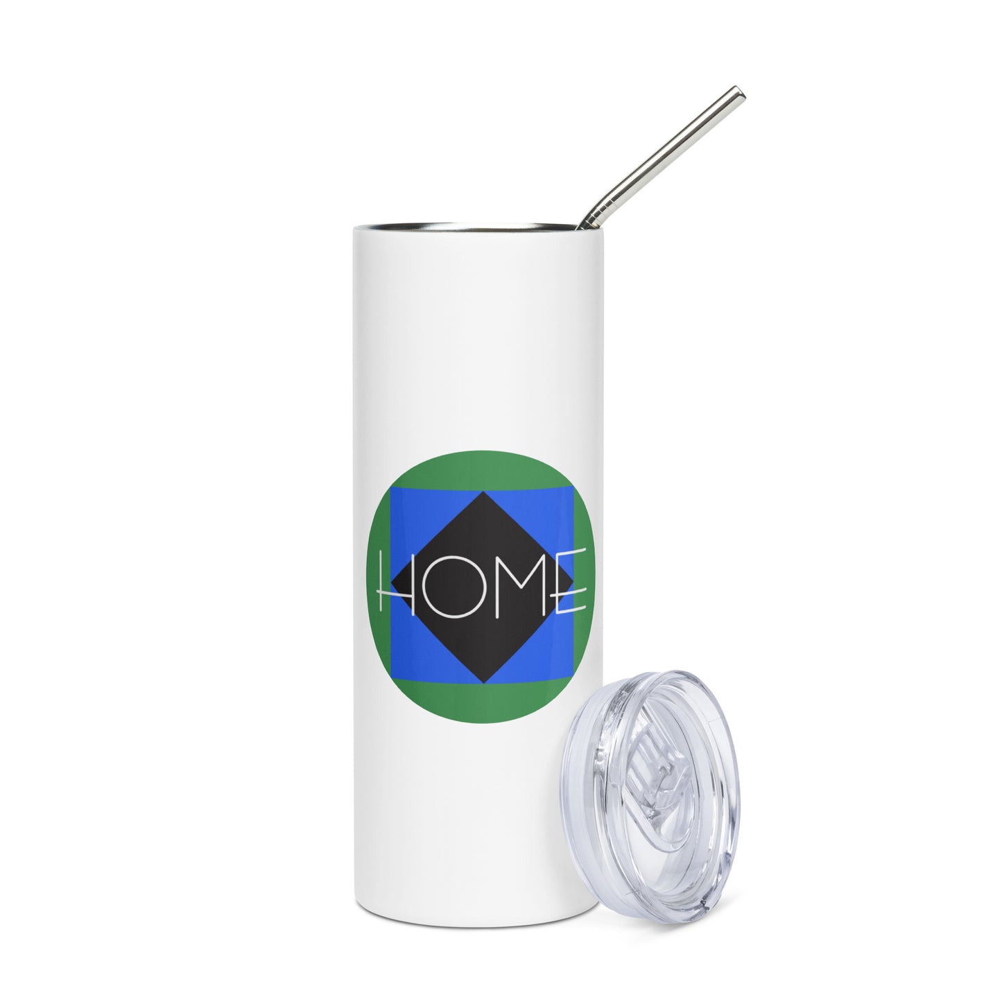 CS0023 - 06002 - Trail Icons Home Stainless steel tumbler