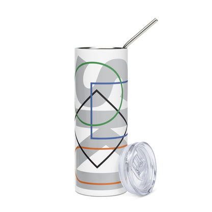 CS0044 - 06002 - SKI Icons Outlined Stainless steel tumbler