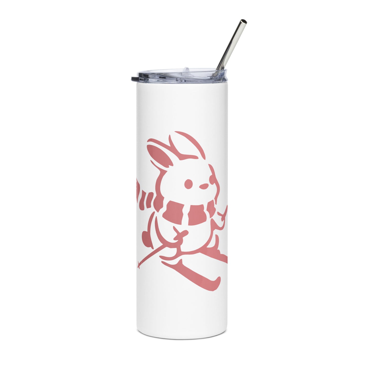 CS0011 - 06002 - Ski Bunny Stainless steel tumbler