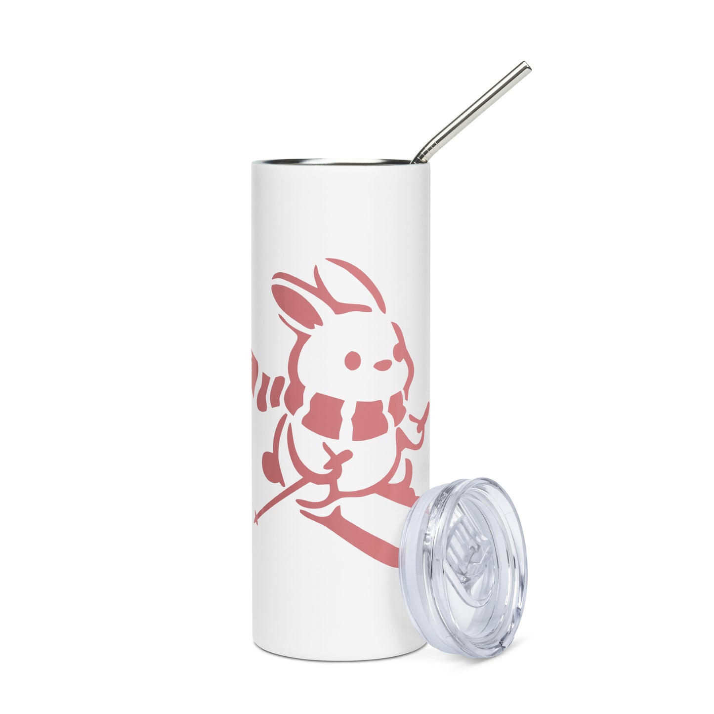 CS0011 - 06002 - Ski Bunny Stainless steel tumbler