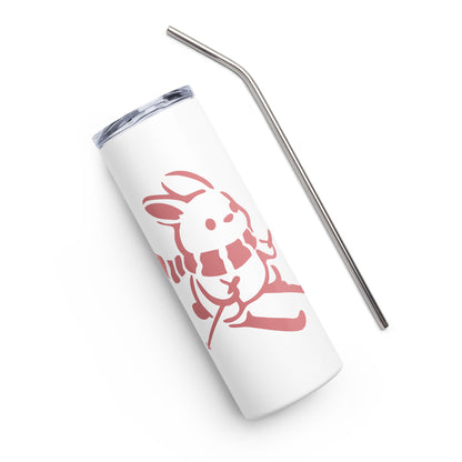 CS0011 - 06002 - Ski Bunny Stainless steel tumbler