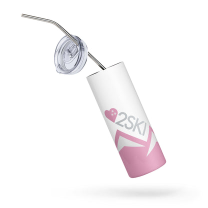 CS0027 - 06002 - LOVE2SKI Stainless steel tumbler