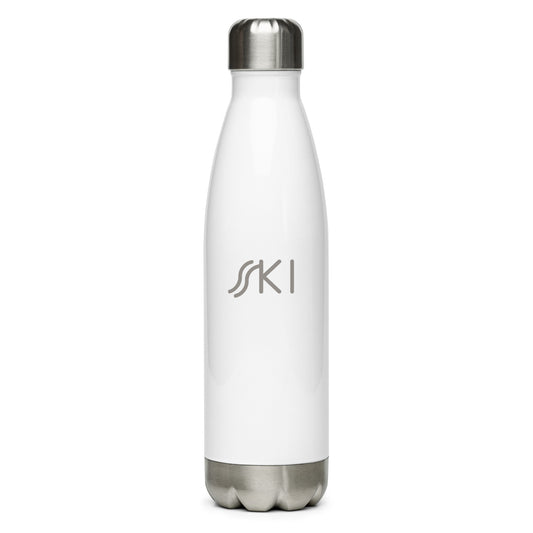 CS0030 - 06002 - SKI Tracks Stainless Steel Water Bottle