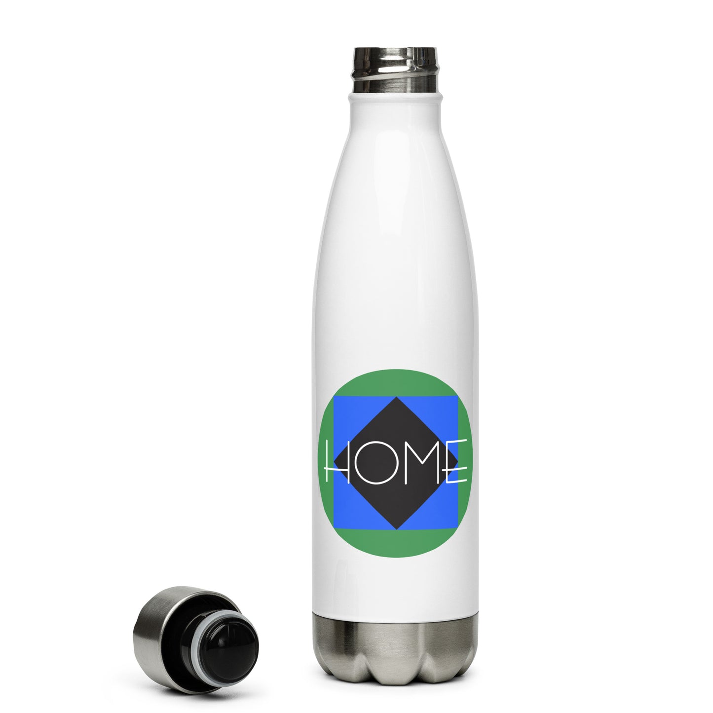 CS0023 - 06002 - Trail Icons Home Stainless Steel Water Bottle