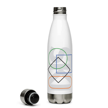 CS0044 - 06002 - SKI Icons Outlined Stainless Steel Water Bottle