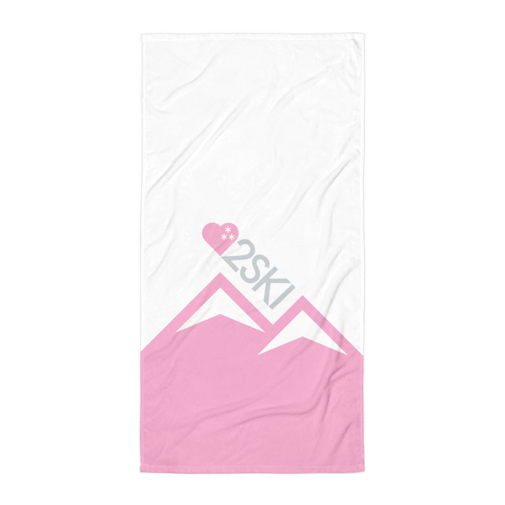 CS0027 - 06007 - AOP LOVE2SKI Hot Tub Towel