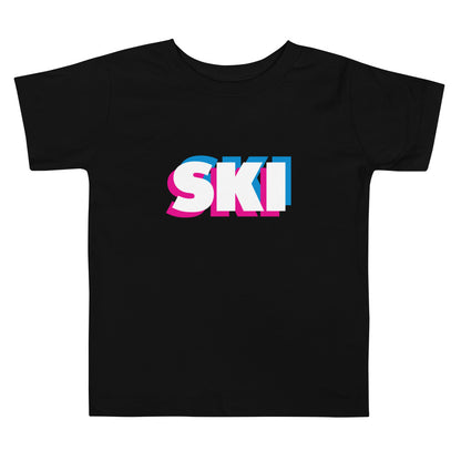 CS0058 - 03001 - 3D SKI Unisex Toddler Short Sleeve Tee