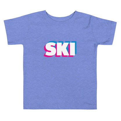 CS0058 - 03001 - 3D SKI Unisex Toddler Short Sleeve Tee