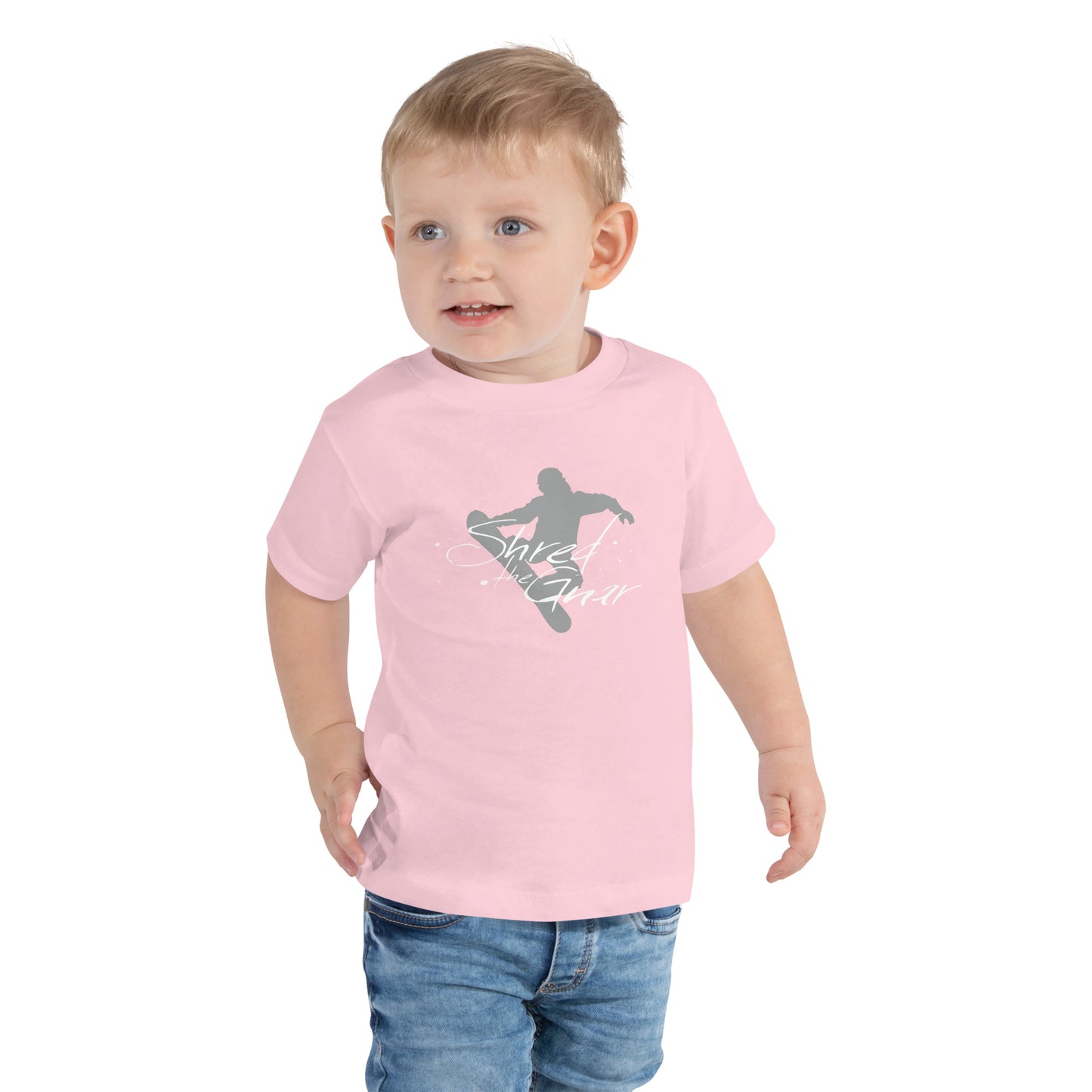 CS0021 - 03001 - Shred the Gnar Unisex Toddler Short Sleeve Tee