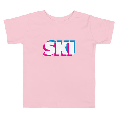 CS0058 - 03001 - 3D SKI Unisex Toddler Short Sleeve Tee