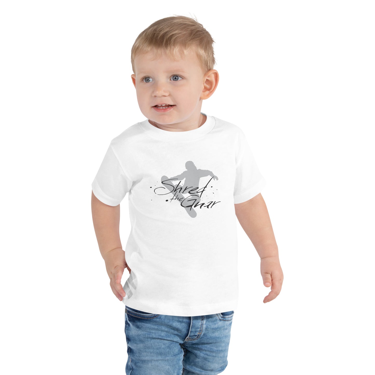 CS0021 - 03001 - Shred the Gnar Unisex Toddler Short Sleeve Tee