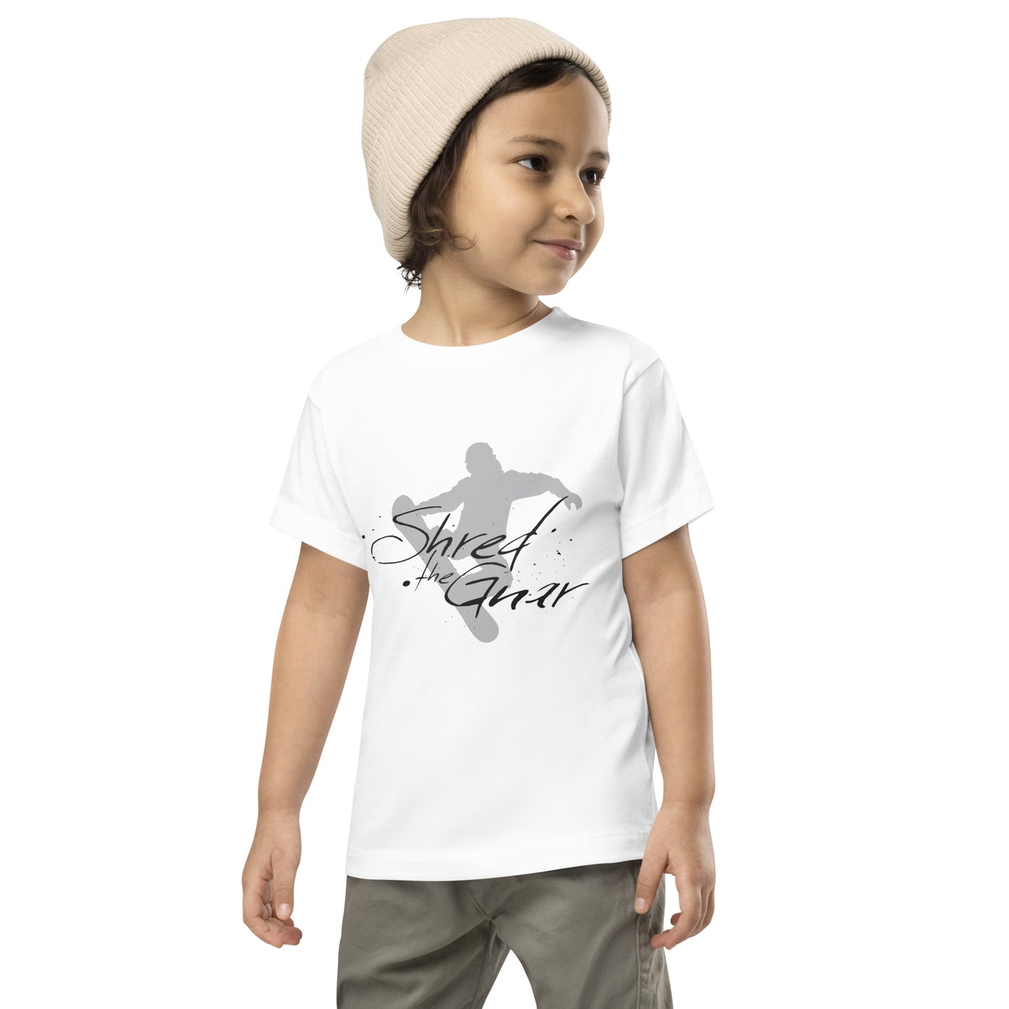 CS0021 - 03001 - Shred the Gnar Unisex Toddler Short Sleeve Tee