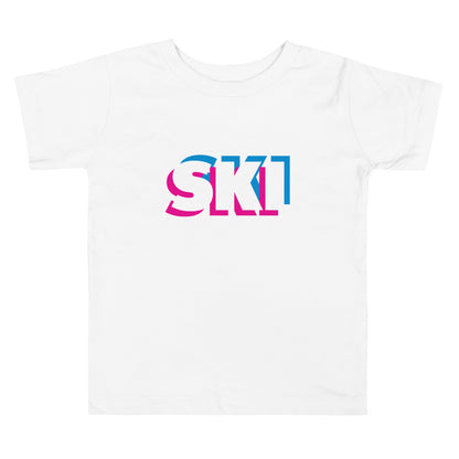 CS0058 - 03001 - 3D SKI Unisex Toddler Short Sleeve Tee