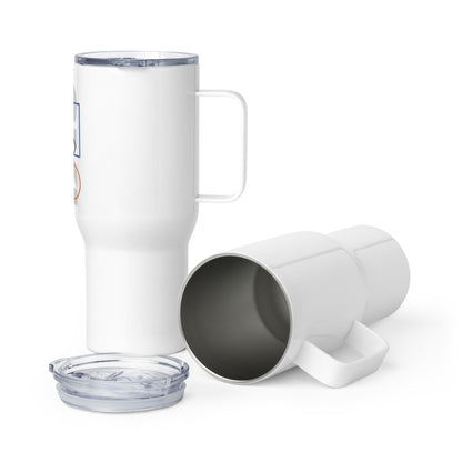 CS0044 - 06002 - SKI Icons Outlined Travel mug with a handle