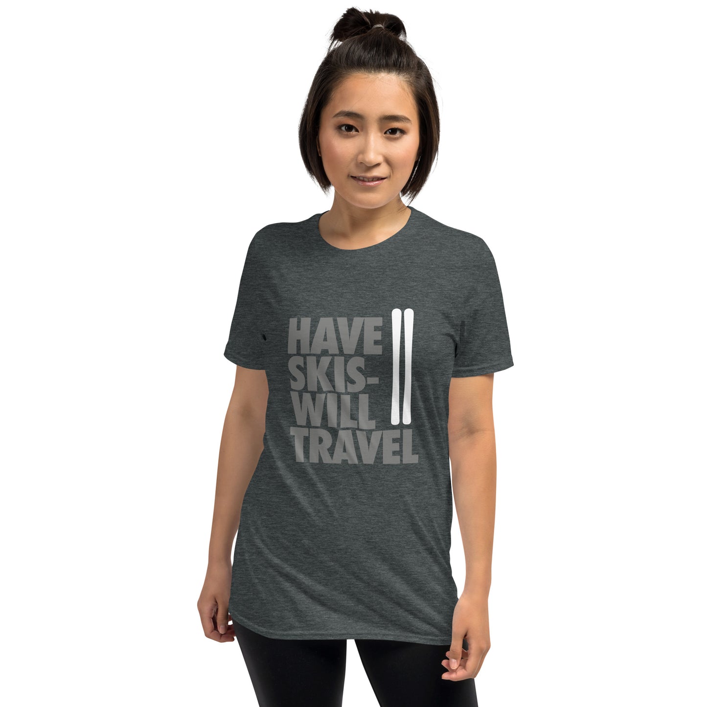 CS0032 - 01001 - Have Skis Will Travel Short-Sleeve Unisex T-Shirt