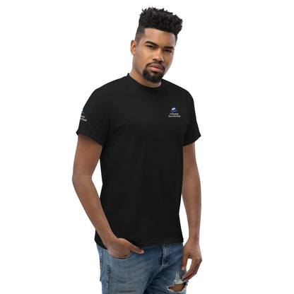 SSASC0125 - 01001 Unisex Classic Tee with Sleeve Logo