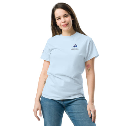 SSASC0125 - 01001 Unisex Classic Tee with Sleeve Logo