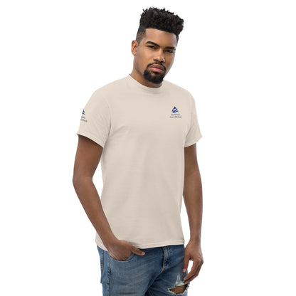 SSASC0125 - 01001 Unisex Classic Tee with Sleeve Logo