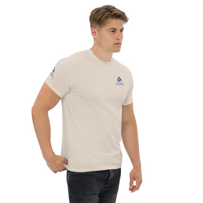 SSASC0125 - 01001 Unisex Classic Tee with Sleeve Logo