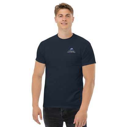 SSASC0125 - 01001 Unisex Classic Tee with Sleeve Logo