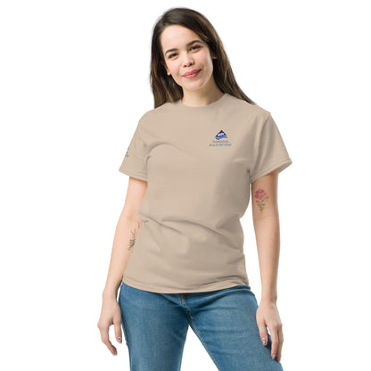 SSASC0125 - 01001 Unisex Classic Tee with Sleeve Logo