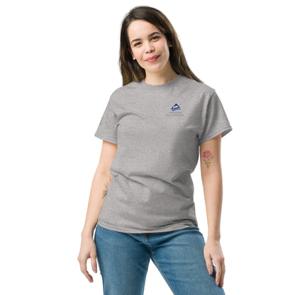 SSASC0125 - 01001 Unisex Classic Tee with Sleeve Logo