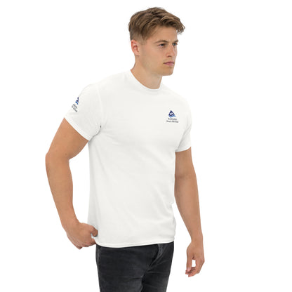 SSASC0125 - 01001 Unisex Classic Tee with Sleeve Logo