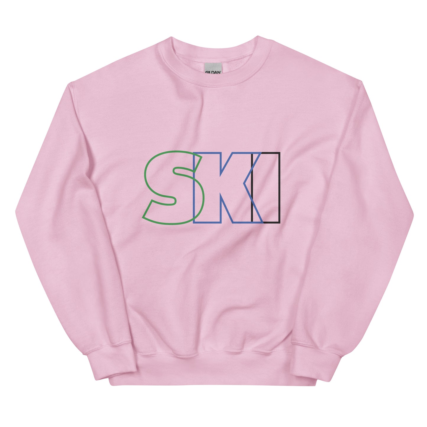 CS0052 - 01005 - SKI Outlined Unisex Sweatshirt