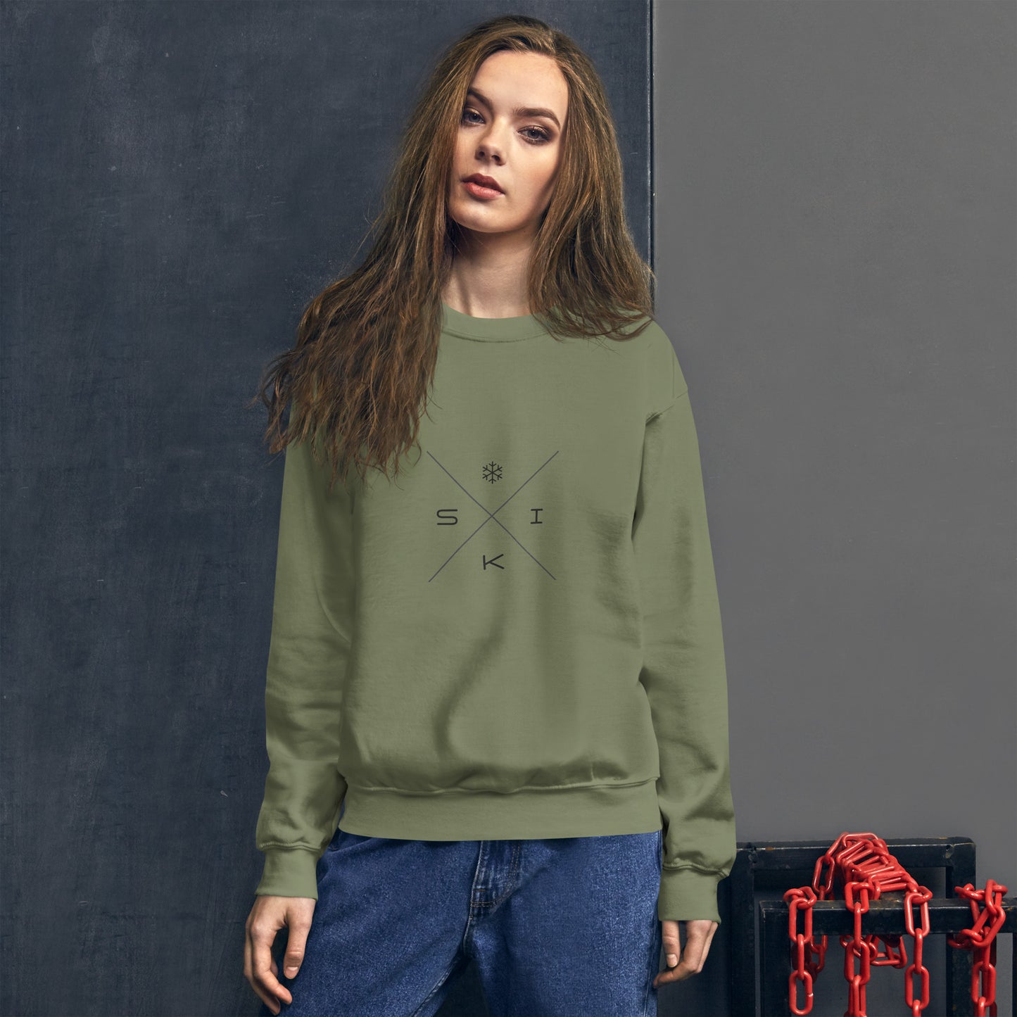 CS0076 - 01005 - X-SKI Unisex Sweatshirt