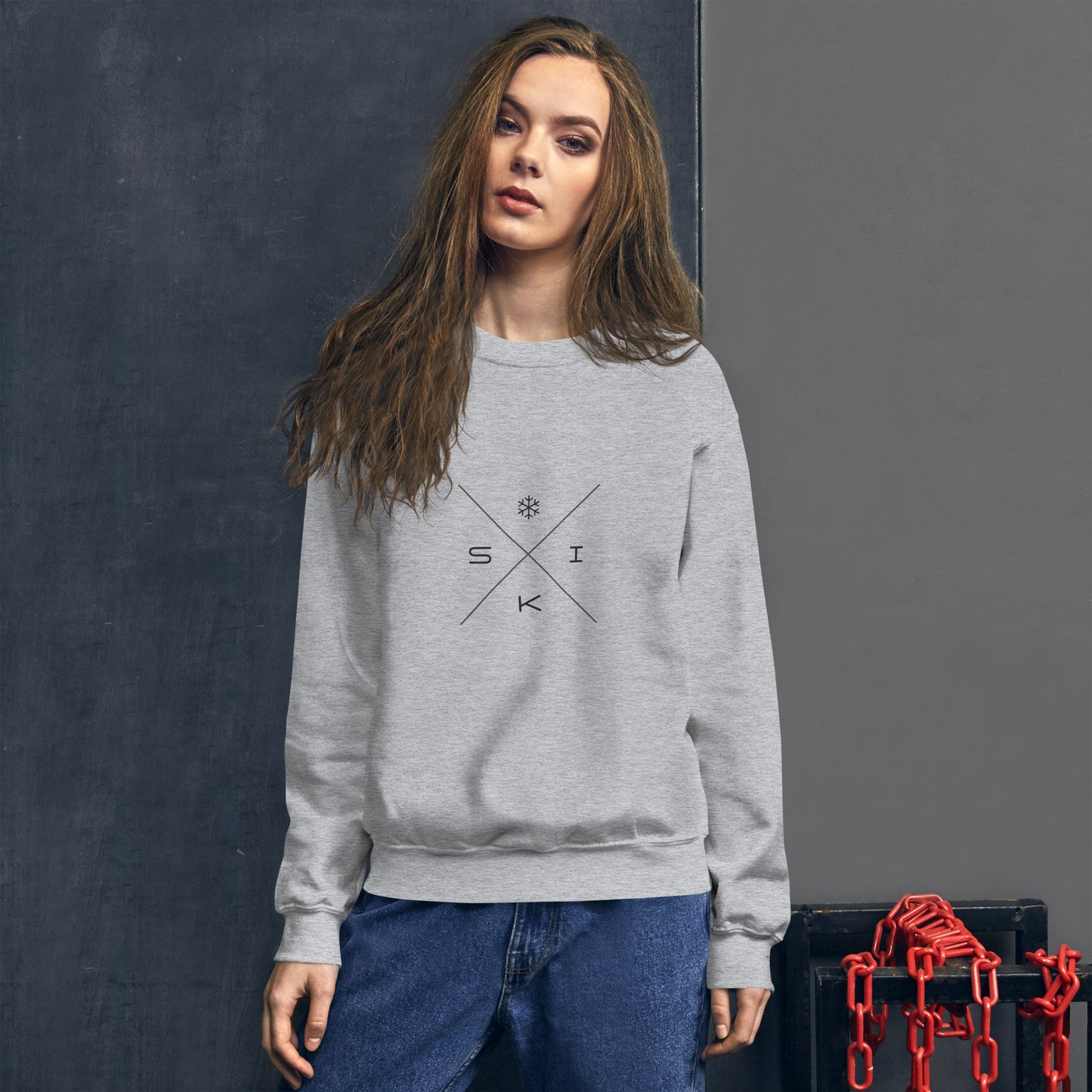 CS0076 - 01005 - X-SKI Unisex Sweatshirt