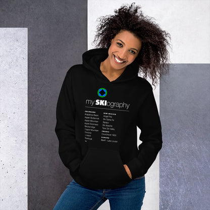 CS0001 - 01004 - mySKIography Unisex Hoodie