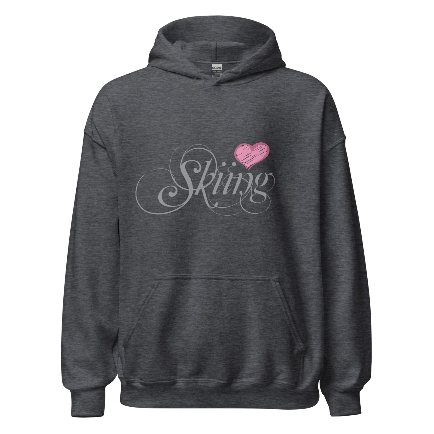 CS0047 - 02004 - Love Skiing/Women's Hoodie