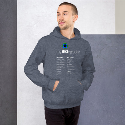 CS0001 - 01004 - mySKIography Unisex Hoodie