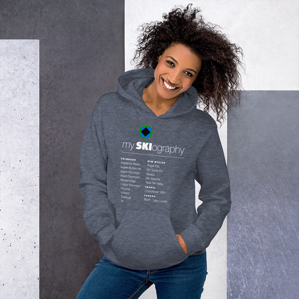 CS0001 - 01004 - mySKIography Unisex Hoodie