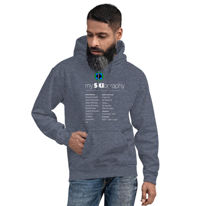 CS0001 - 01004 - mySKIography Unisex Hoodie