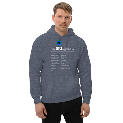 CS0001 - 01004 - mySKIography Unisex Hoodie