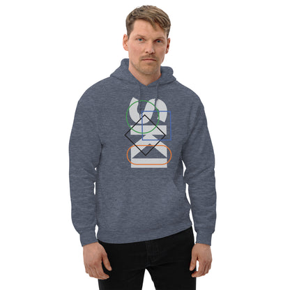 CS0044 - 01004 - SKI Icons Outlined Unisex Hoodie