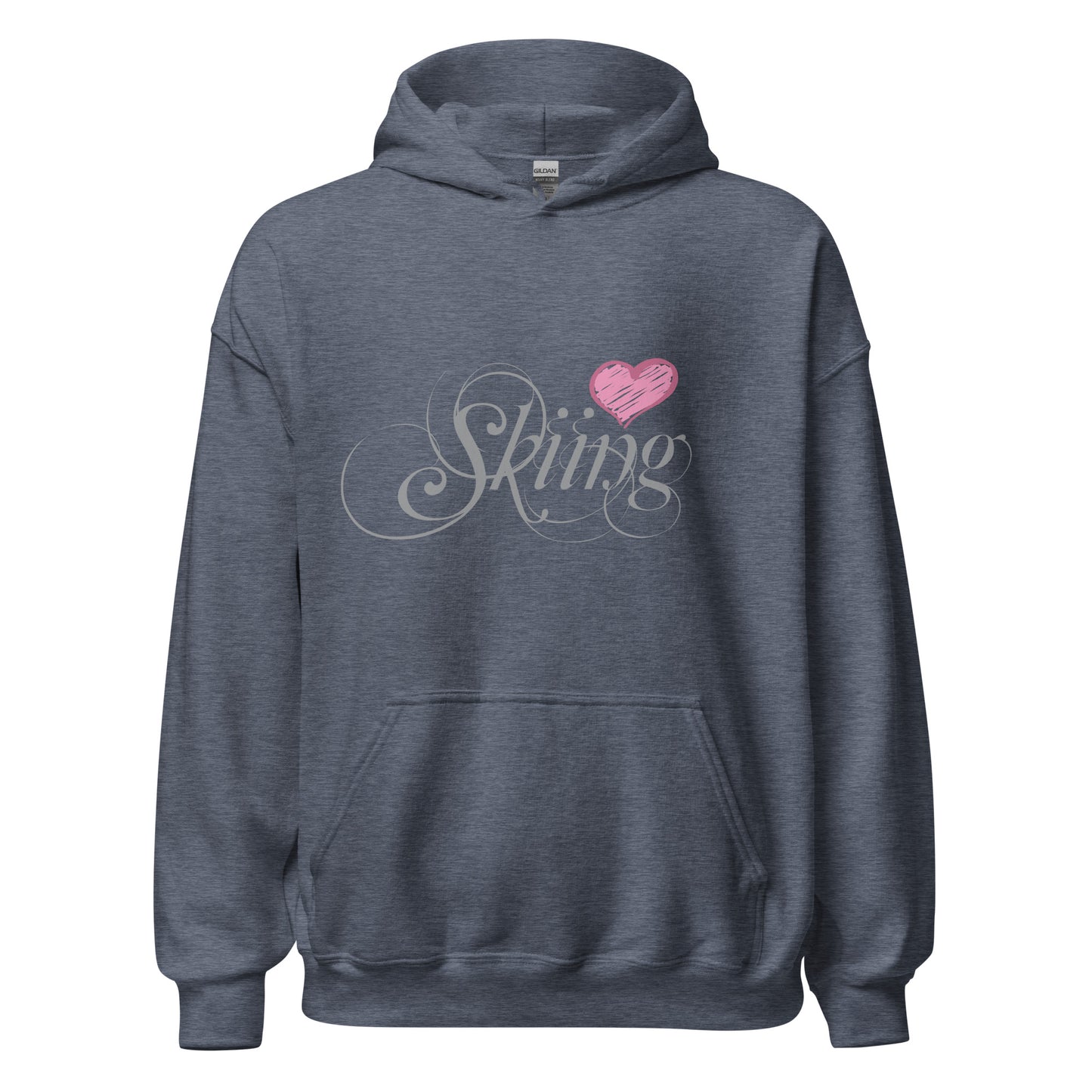 CS0047 - 02004 - Love Skiing/Women's Hoodie