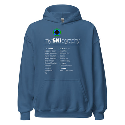 CS0001 - 01004 - mySKIography Unisex Hoodie