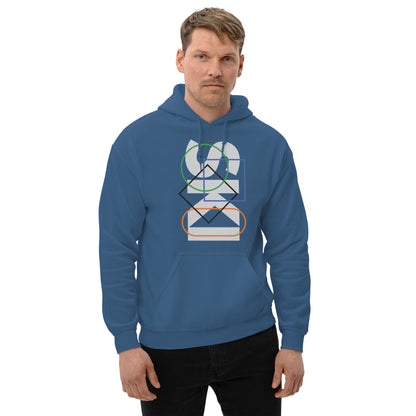 CS0044 - 01004 - SKI Icons Outlined Unisex Hoodie