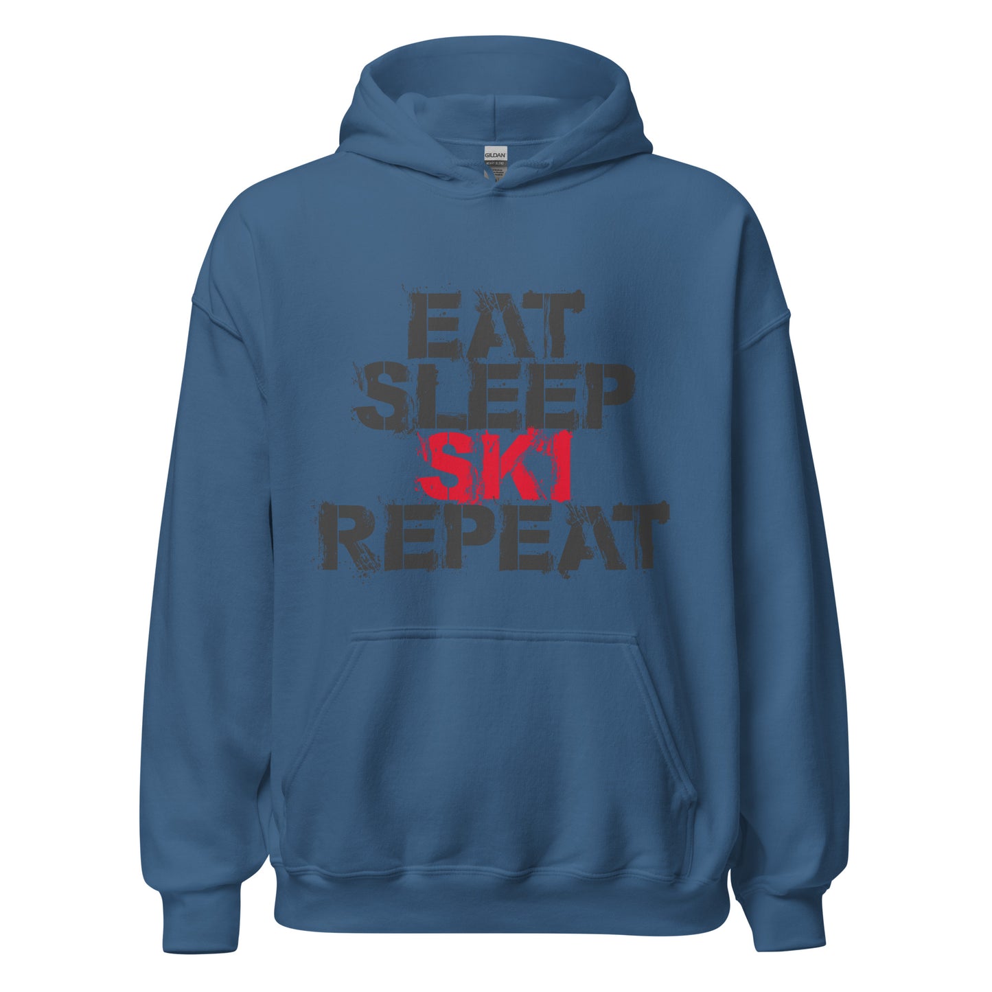 CS0048 - 01004 - Eat Sleep Ski Repeat Unisex Hoodie