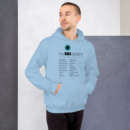 CS0001 - 01004 - mySKIography Unisex Hoodie