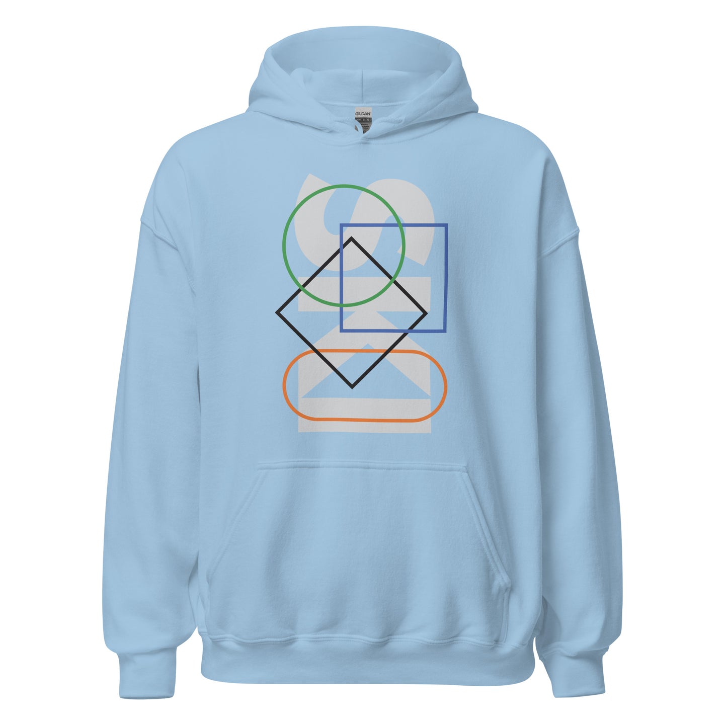 CS0044 - 01004 - SKI Icons Outlined Unisex Hoodie