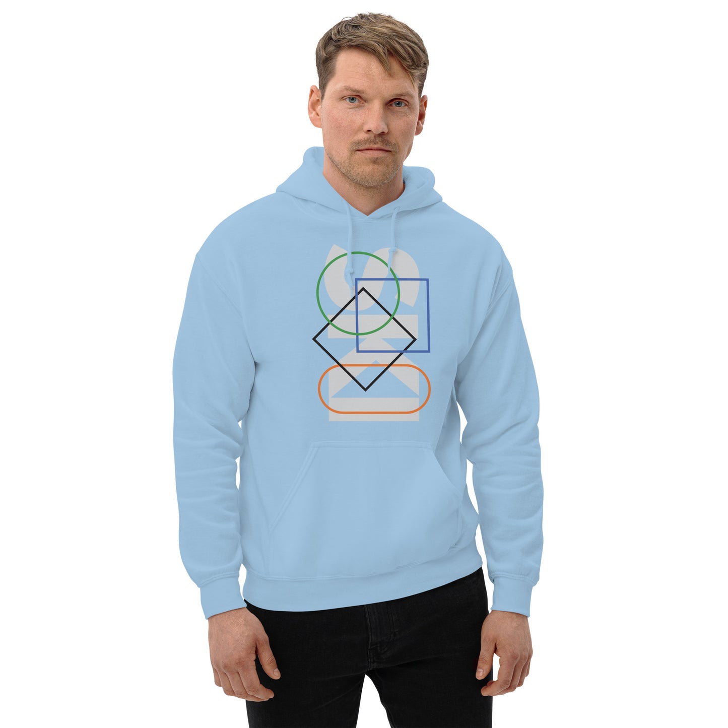 CS0044 - 01004 - SKI Icons Outlined Unisex Hoodie