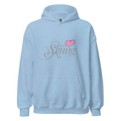 CS0047 - 02004 - Love Skiing/Women's Hoodie