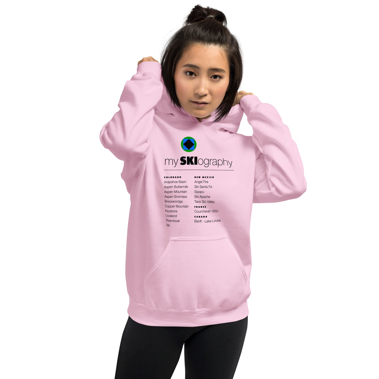 CS0001 - 01004 - mySKIography Unisex Hoodie