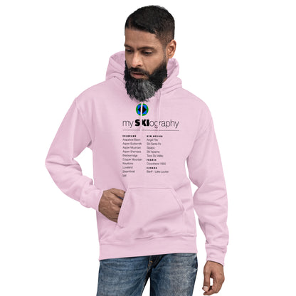 CS0001 - 01004 - mySKIography Unisex Hoodie