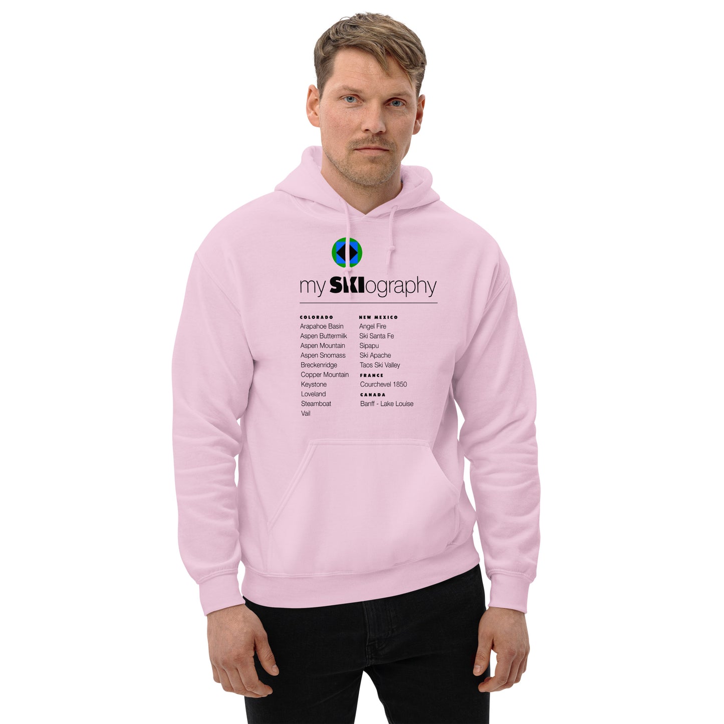 CS0001 - 01004 - mySKIography Unisex Hoodie