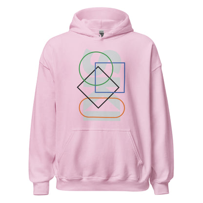 CS0044 - 01004 - SKI Icons Outlined Unisex Hoodie