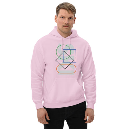 CS0044 - 01004 - SKI Icons Outlined Unisex Hoodie